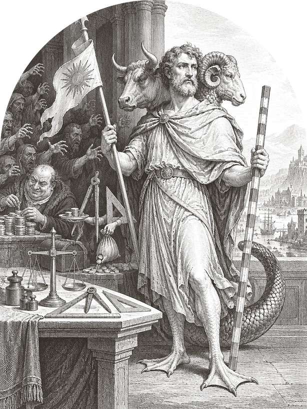 Engraved plate for the name ASMODAY