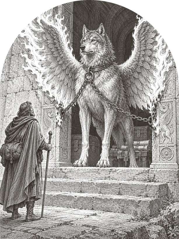 Engraved plate for the name MARCHOSIAS