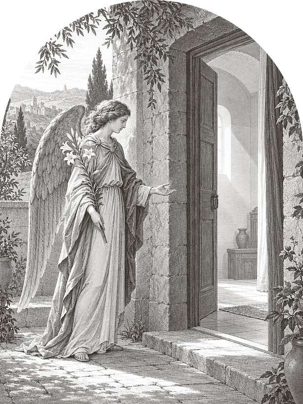 Engraved plate for the name GABRIEL
